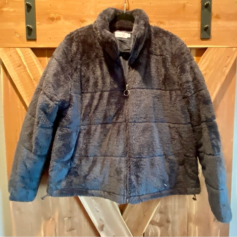 NWT Pink Lily Jacket, Charcoal, Size XL